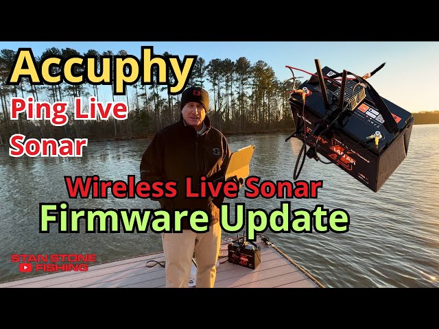 “UPDATE” Wireless Live Sonar “ON YOUR DOCK” Accuphy