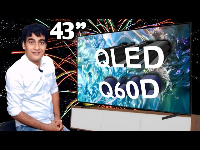 Samsung 43 inch Q60D QLED TV 2024 | Samsung QA43Q60D 4K Ultra HD TV | 43 Inch Smart TV Review #qled