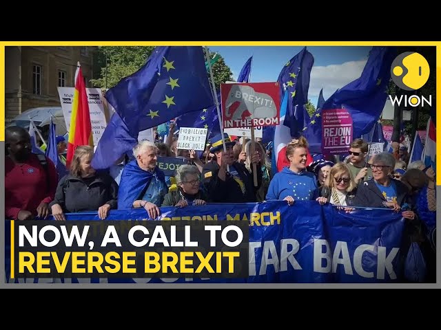 Reverse Brexit Protest: Britons Want UK To Rejoin European Union | WION