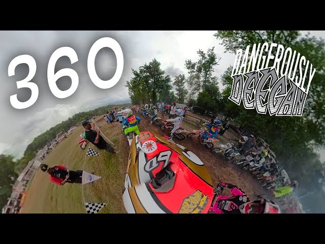 Worlds Fastest 65cc Dirtbike Rider!? On Board 360 Cam at Loretta Lynns - Practice