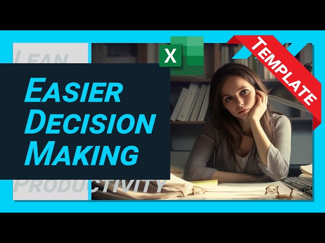 How To Make Fast, Easy Decisions Using Multi-Criteria Analysis