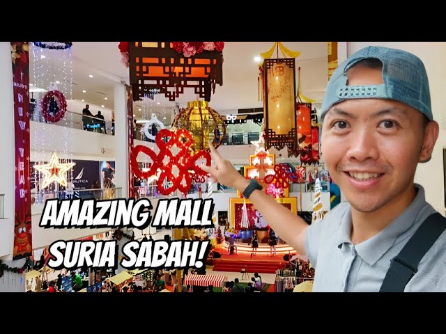 Suria Sabah the Most Famous Shopping Mall in Kota Kinabalu City Center! - Amazing Malaysian Mall