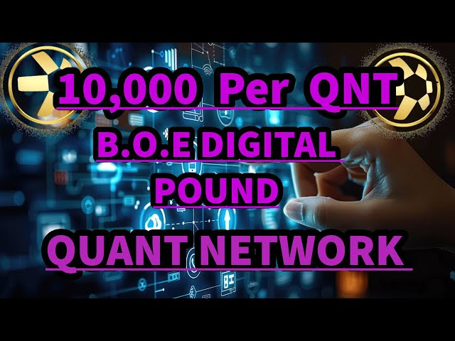 QNT🚨$10,000! All The Money in the UK Flowing Through QUANT API’s?! Digital Pound Update!