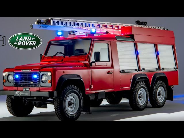 6x6 Fire Engine Land Rover | Exterior, Interior , OUT LOOKS 😍😲