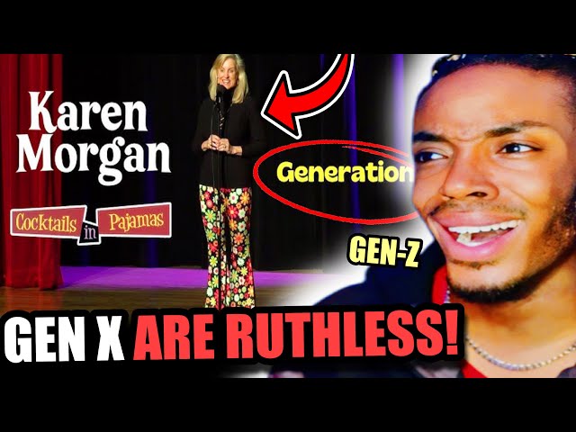 GEN Z Kid Reacts To A GEN X ROASTING EVERY OTHER GENERATION! (Gen X DON'T CARE!)