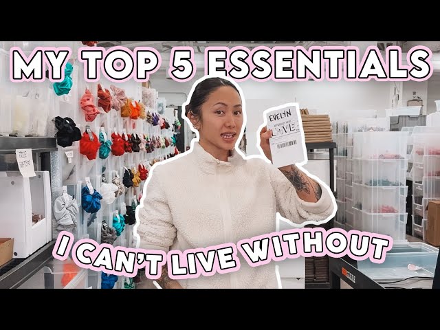 My Top 5 Essential Small Business Tools 🚀🖤 I wish I knew about sooner!! ✨