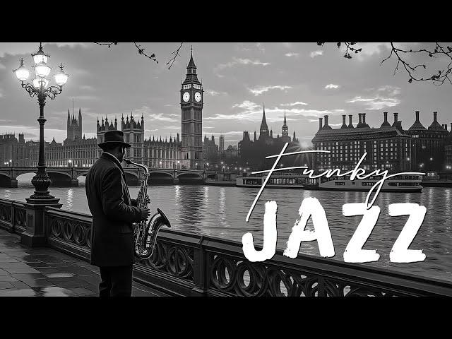 Funky Jazz Tunes 🎷 Relax and Enjoy Saxophone Jazz Music - Energetic Grooves for a Happy Mood