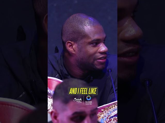 Daniel Dubois drops another iconic press conference line 😂