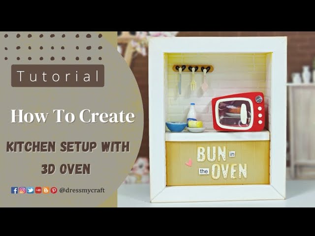 How to create Kitchen Setup with 3D Oven?