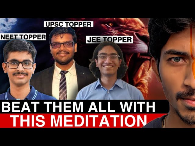 Preparing for Competitive Exams? This Meditation is for you