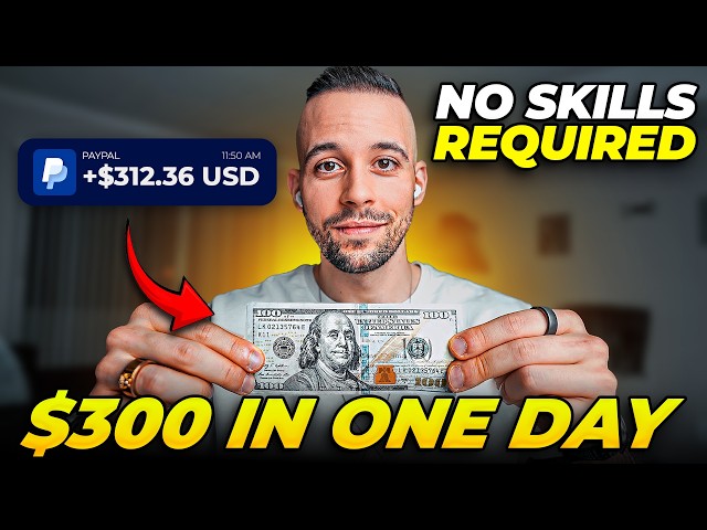 Easiest Way To Make Money Online If You’re Broke in 2025 ($300/Day)