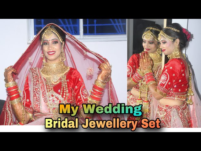 My wedding Bridal Jewellery Set / jewellery link from 👇#bridal #deepjeet