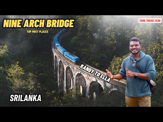 Nine Arch Bridge | Kandy to Ella | Srilanka | Fly With Vicki 4K