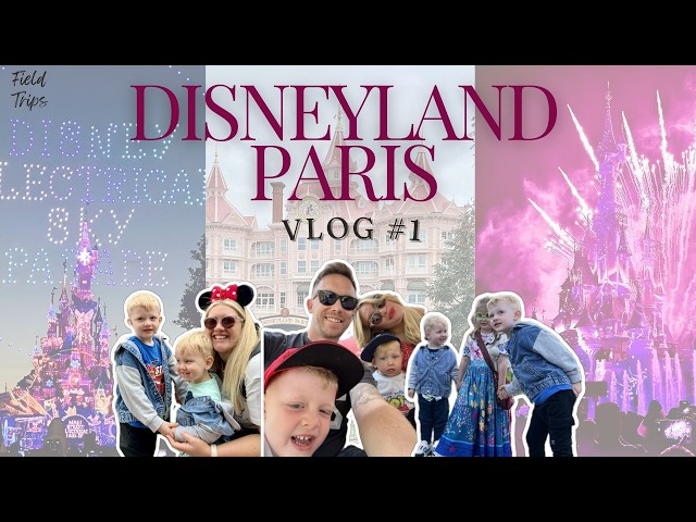 DISNEYLAND PARIS 2024 🏰✨ Day 1 | LeShuttle, Disneyland Park, Electrical Sky Parade & Illuminations!