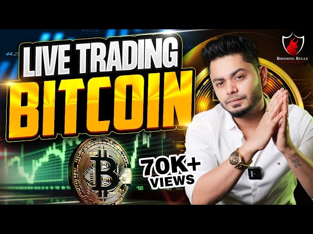 Live Trading Bitcoin || Delta Exchange || Anish Singh Thakur || Booming Bulls