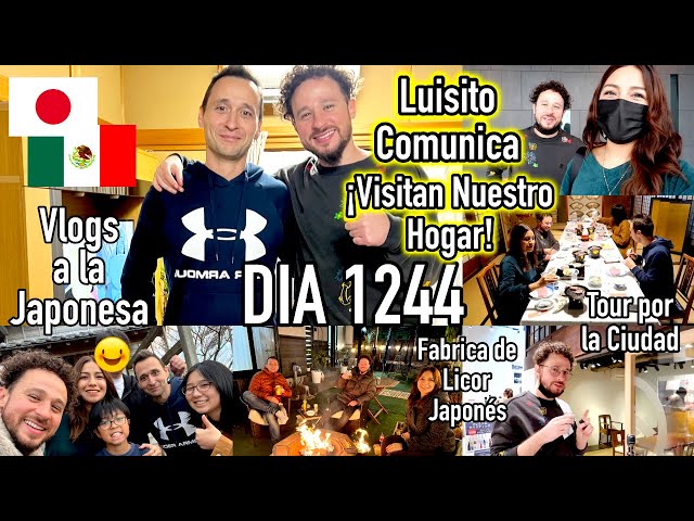 Un Día con LUISITO COMUNICA en JAPÓN + Fábrica de Licor Japonés - Ruthi San ♡ 20-11-22