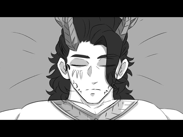 Waking up on Your Growling Dragon Boyfriend's Chest (Possessive Dragon)(Animated ASMR RP)