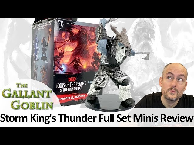 Storm King's Thunder Minis Full Review - D&D Icons of the Realms