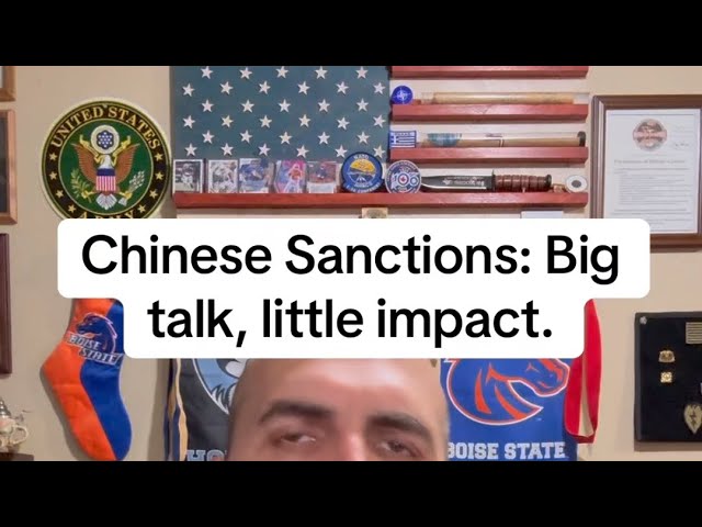 Chinese Sanctions: Big Talk, Little Impact