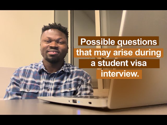 USA Student Visa Interview Questions