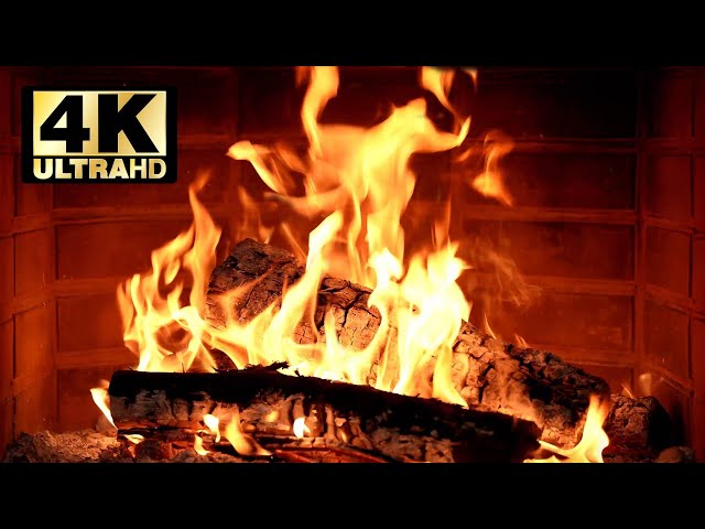 🔥 Fireplace 12 HOURS. Cozy Fireplace 4K Ultra HD (12 Hours) Screensaver