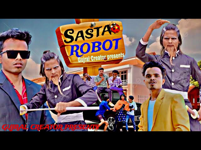 Sasta Robot 🤖 | Amit FF Comedy | Backbenchers |  Full 4k HD Video | Robot 2.0