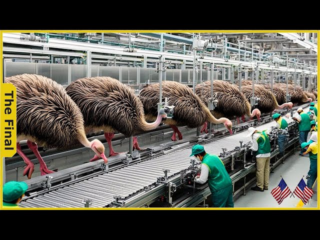 50% More Protein, 30% Less Calories: The Rise of Ostrich Meat - Farming Documentary