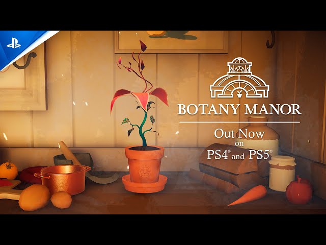 Botany Manor - Launch Trailer | PS5 & PS4 Games