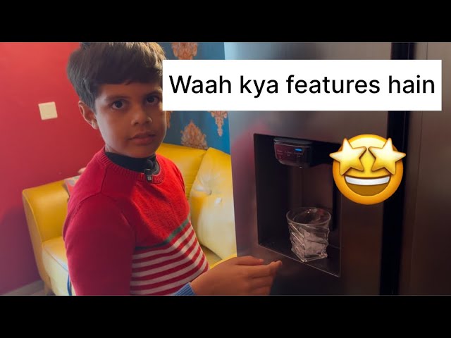 New Fridge Ke Amazing Features|Vlog|Daily Vlog|Hadeed Raja Vlogs|Family Vlogs