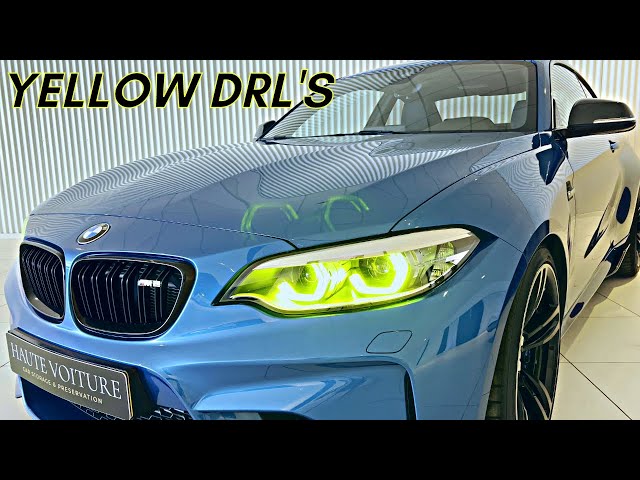 BMW M2: YELLOW DRL's