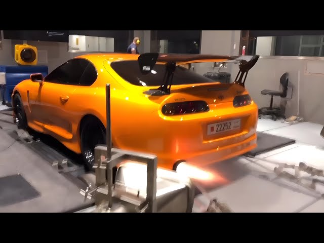 SUPRA DYNO COMPILATION: Toyota Supra MK4 on Dyno! Most of them are over 1000 HP (Best Dyno Pulls)