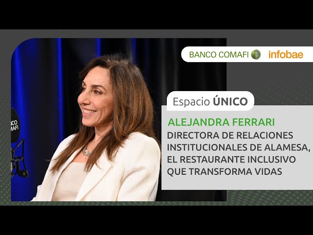 Ale Ferrari contó la propuesta del restaurante inclusivo y cómo llegó a su puesto | #EspacioÚnico