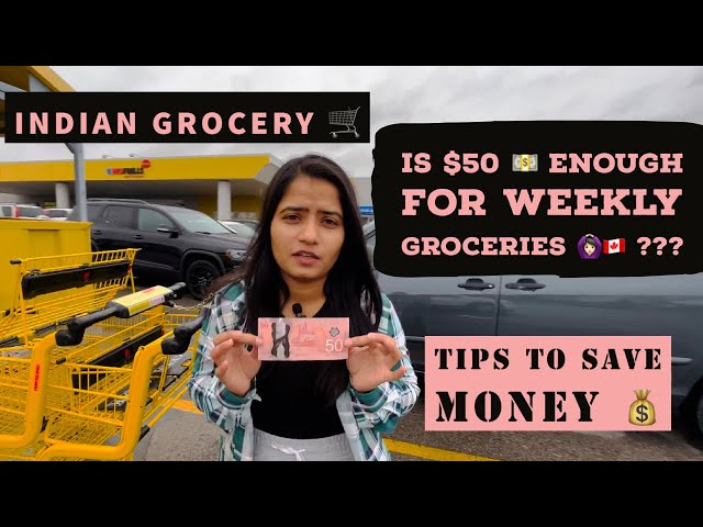 My One Week Grocery in Canada💰🇨🇦2023 | Brampton #canadavlogs #internationalstudents