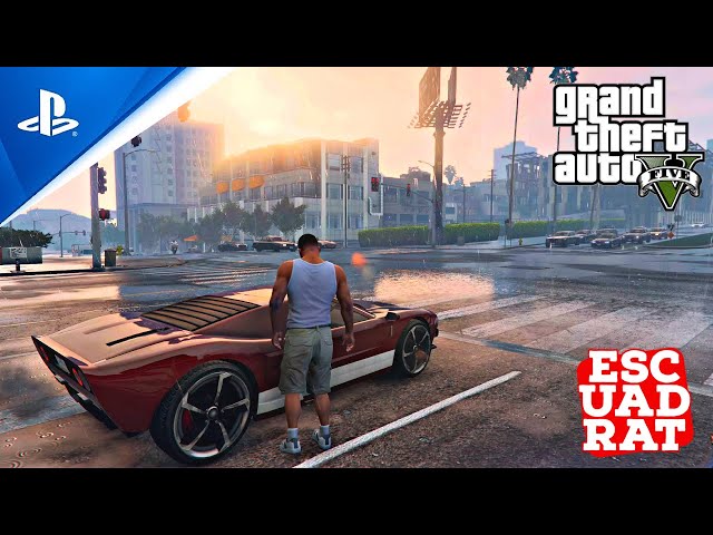 GTA 5 PS5 - Performance Mode + Ray Tracing ON (4K HDR10 60FPS) Realistic Graphics