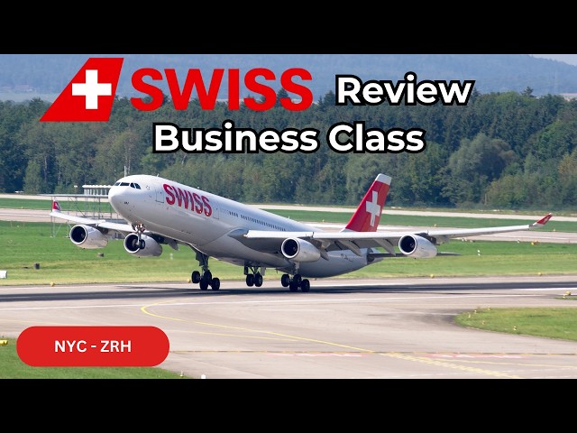 SWISS BUSINESS Class REVIEW - A330-300 | JFK - ZRH | Luxury in the Sky