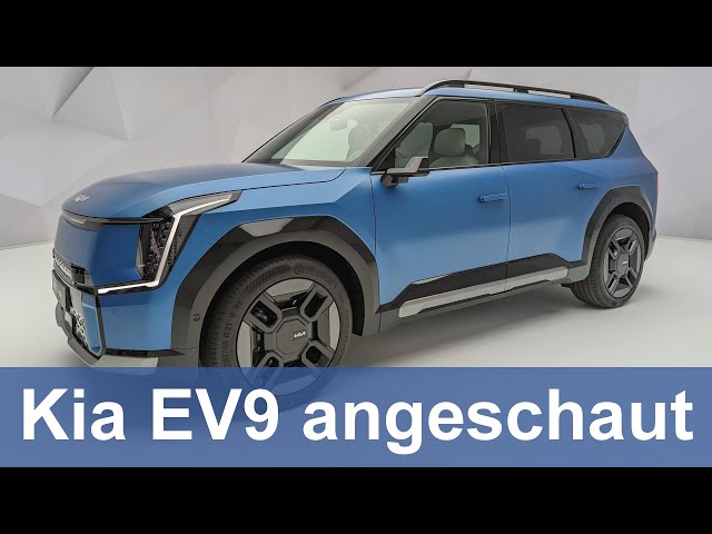 Kia EV9 angeschaut - Designchef präsentiert E-SUV