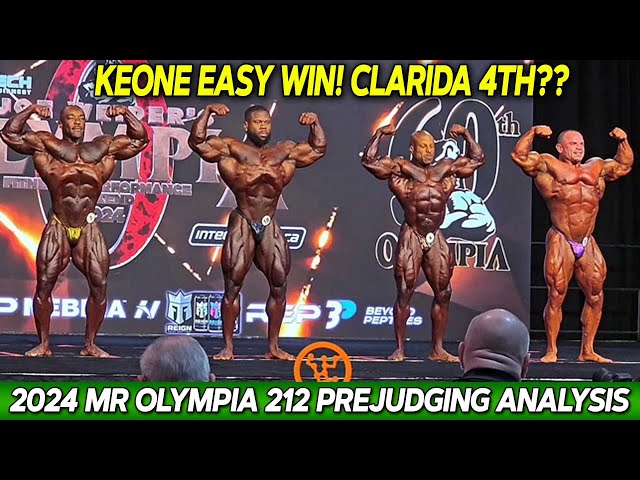 2024 Mr Olympia - 212 PREJUDGING REVIEW - Keone Easy Win?