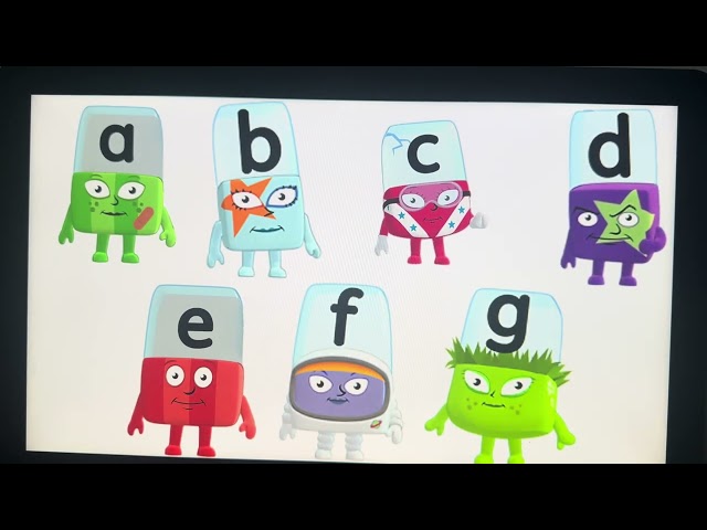 Alphabetimals Dance with Alphablocks