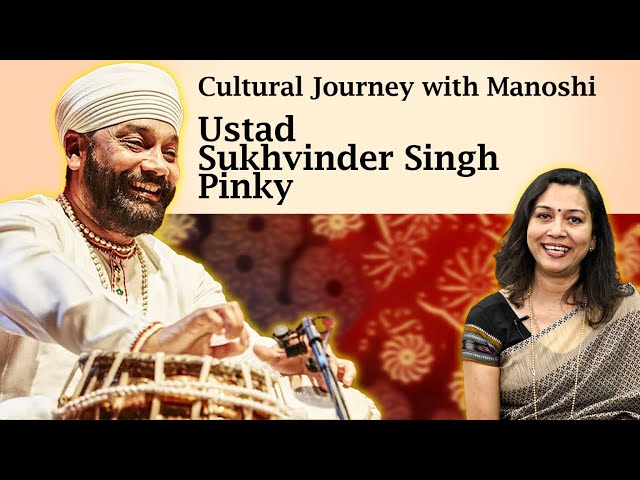 Ustad Sukhvinder Singh Pinky’s Exclusive Interview in ‘Cultural Journey with Manoshi’ @ TAG TV