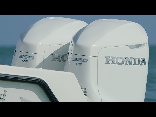 Experience The Honda BF350 V8 Outboard