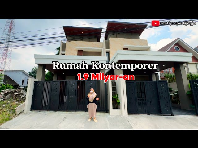 Rumah Mewah kontemporer Luas dekat Kampus UII dan Al Azhar Jalan Kaliurang Km 13 Promo Hanya 1.950M