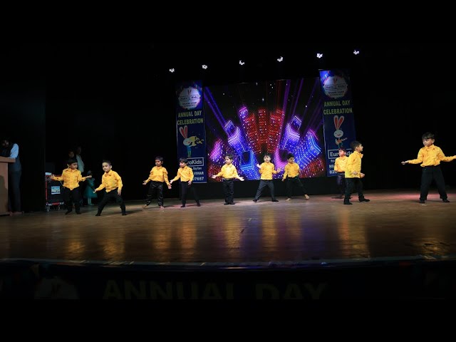 NUR boys Dance Performance | Annual Function 2024-25 | EuroKids Niladri Vihar