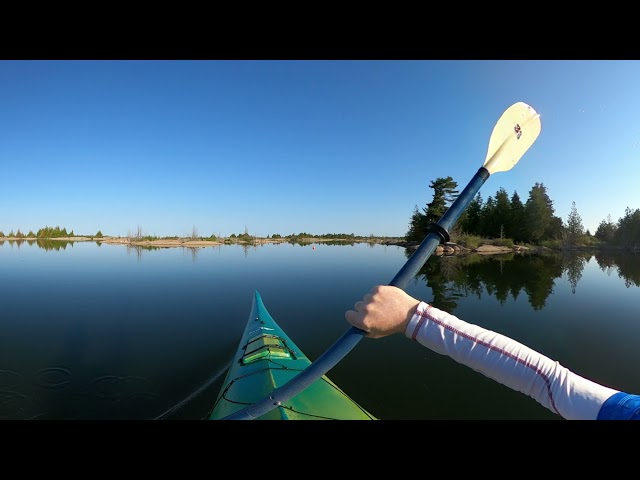 Kayaking, Soffles Hole, Georgian Bay