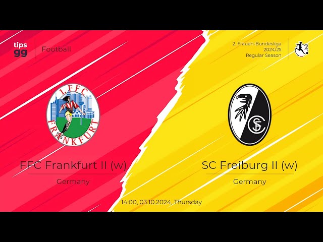 🔴LIVE🔴 | Eintracht Frankfurt II vs. SC Freiburg II | 2. FRAUEN-BUNDESLIGA