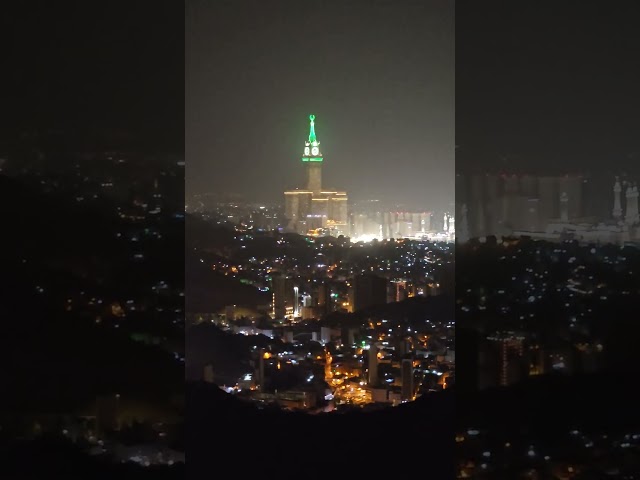 View of Makkah from Gaar e Hira.Subhan Allah