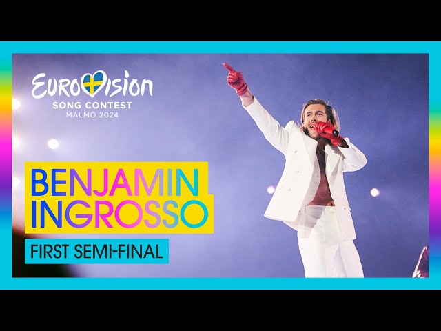 Benjamin Ingrosso medley | Eurovision 2024 | #UnitedByMusic 🇸🇪