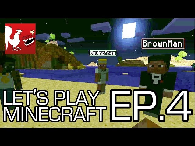 Let's Play Minecraft - Episode 4 - Race to Bedrock! | Rooster Teeth