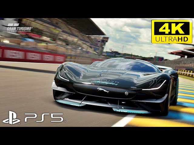 Gran Turismo 7 - Jaguar Vision GT Trailer ✰ 4Kᵁᴴᴰ 60ᶠᵖˢ HDR ➤ ⓎⓃⓇ