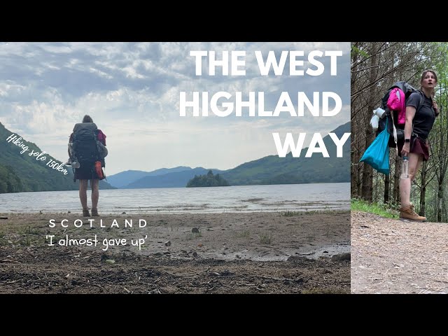 Story of West Highland Way | 96 miles long solo life-changing journey