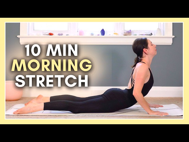 10 min Gentle Morning Yoga for Beginners (NO PROPS)